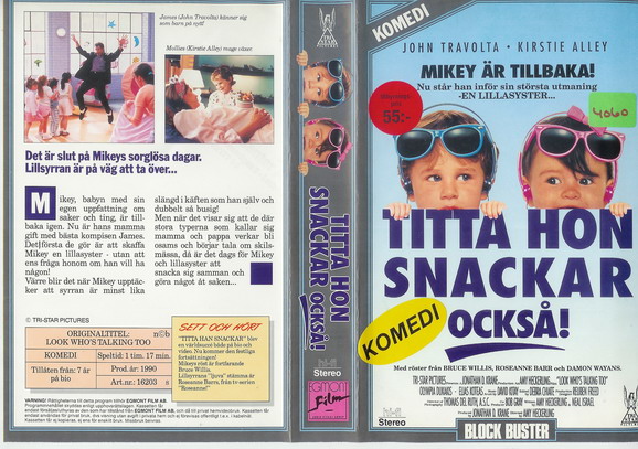 16203 TITTA HON SNACKAR OCKSÅ (VHS)