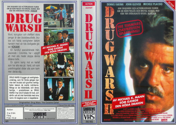 392 002 DRUG WARS 2 (VHS)