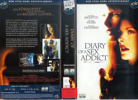 DIARY OF A SEX ADDICT (Vhs-Omslag)