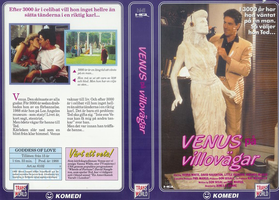 6102 VENUS PÅ VILLOVÄGAR (VHS)