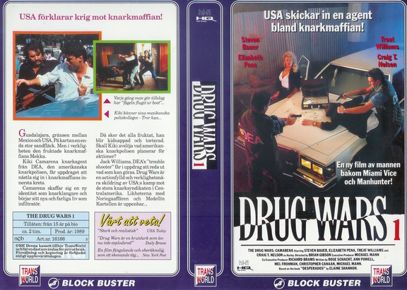 16166 DRUG WARS 1 (VHS)