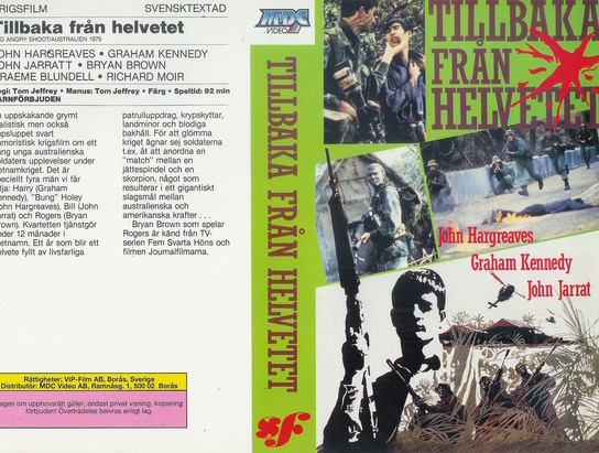 TILLBAKA FRÅN HELVETET (VHS)