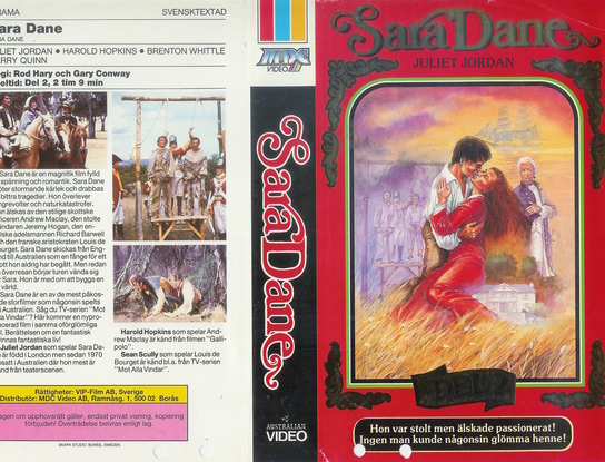 SARA DANE DEL 2 (VHS)