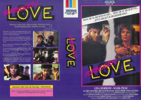 FORBIDDEN LOVE  (VHS)