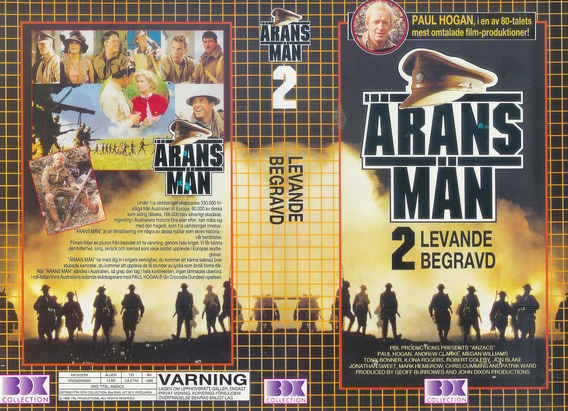 ÄRANS MÄN 2 - LEVANDE BEGRAVD (VHS)