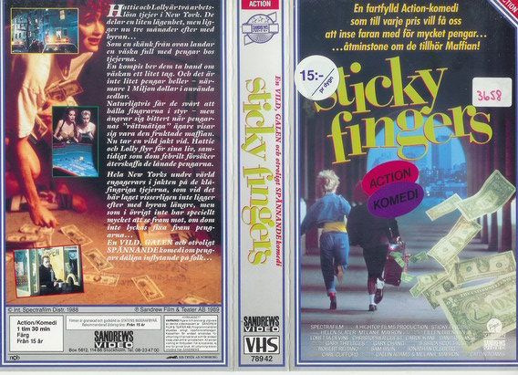 STICKY FINGERS (VHS)