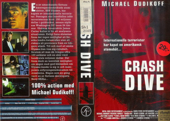 CRASH DIVE (VHS)