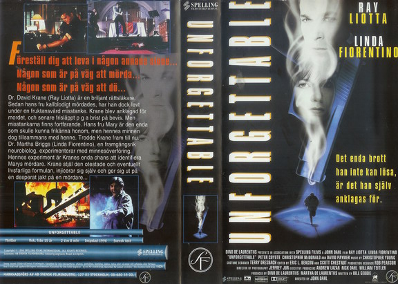 UNFORGETTABLE (VHS)