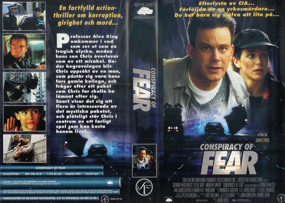 CONSPIRACY OF FEAR (vhs-omslag)