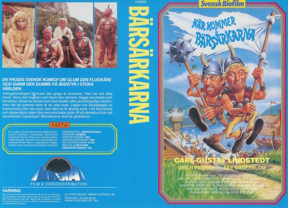 BÄRSÄRKARNA (VHS)