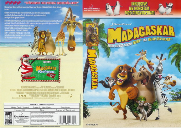 MADAGASKAR (Vhs-Omslag)