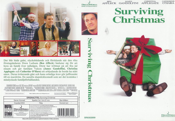 SURVIVING CHRISTMAS (Vhs-Omslag)