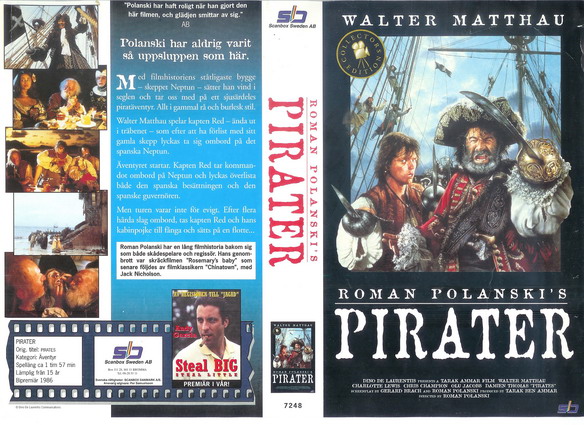 7248 PIRATER (VHS)