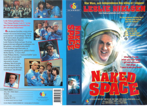 NAKED SPACE (vhs-omslag)