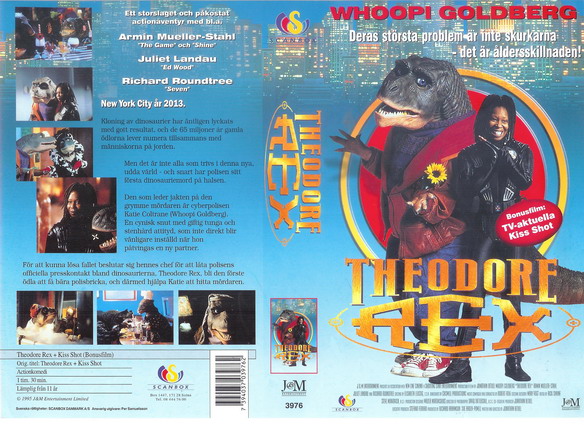 THEODORE REX (vhs-omslag)