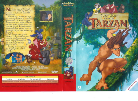 20708600 TARZAN (VHS)