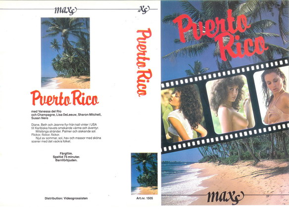 PUERTO RICO (VHS Omslag)