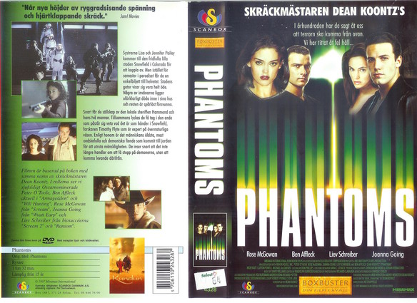 4328 PHANTOMS (VHS)