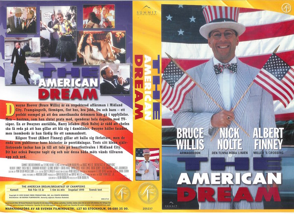 AMERICAN DREAM (vhs-omslag)