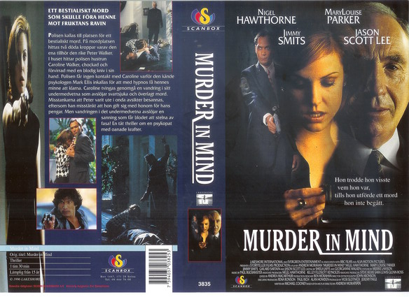 3835 MURDER IN MIND (VHS)