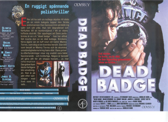 DEAD BADGE (VHS)