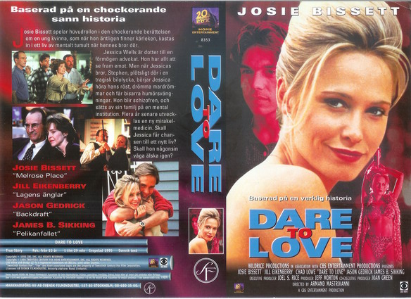 DARE TO LOVE (vhs-omslag)