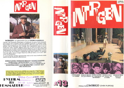 A13 INTRIGEN  (VHS)