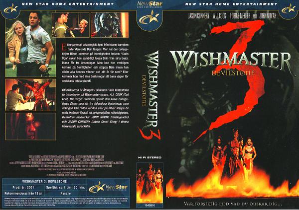 WISHMASTER 3 (VHS)