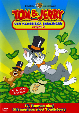 Tom & Jerry Den Klassiska Samlingen - Volym 2 (beg dvd)