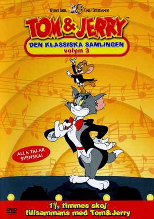 Tom & Jerry Den Klassiska Samlingen - Volym 3 (beg dvd)