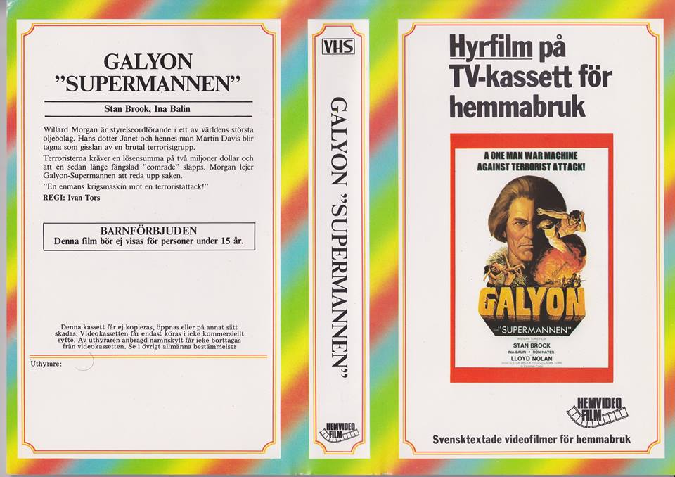 083/194 GALYON - Supermannen (vhs)