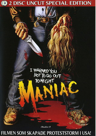 S 022 Maniac (2 Disc Uncut Special Edition) beg dvd
