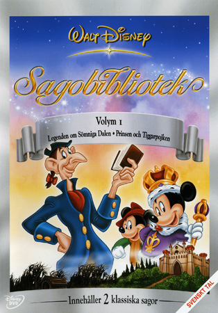 Walt Disneys Sagobibliotek - Volym 1 (beg dvd)