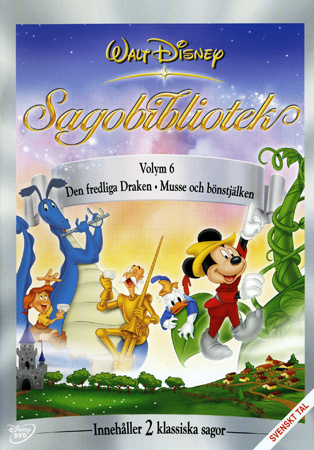 Walt Disneys Sagobibliotek - Volym 6 (beg dvd)