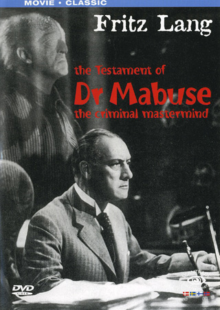 Testament Of Dr Mabuse - The Criminal Mastermind (beg dvd)