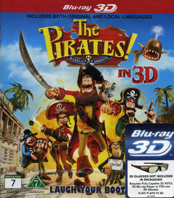 Pirates! (3D + Blu-ray) beg