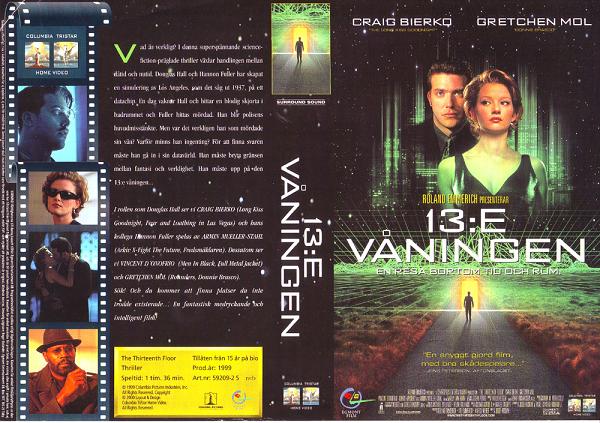 13:E VÅNINGEN (Vhs-Omslag)