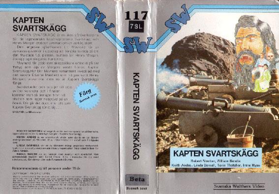 117-KAPTEN SVARTSKÄGG (VHS) SILVER