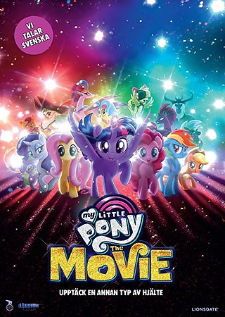 my little pony movie (dvd) beg hyr
