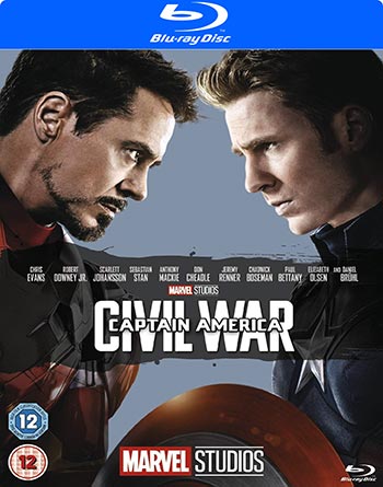 Captain America 3 Civil war (blu-ray)