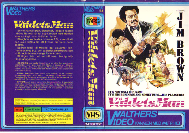 172 VÅLDETS MAN  (VHS)