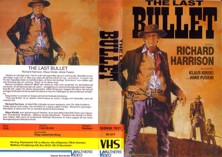317-LAST BULLET (VHS)
