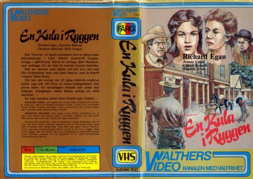 113-EN KULA I RYGGEN (VHS)