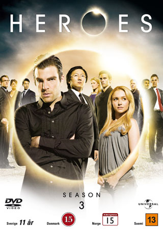 Heroes - Säsong 3 (beg dvd)
