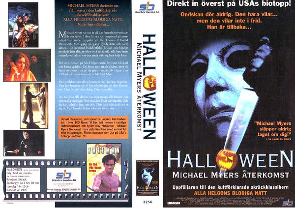 3256 Halloween 6 – Michael Myers Återkomst (vhs)