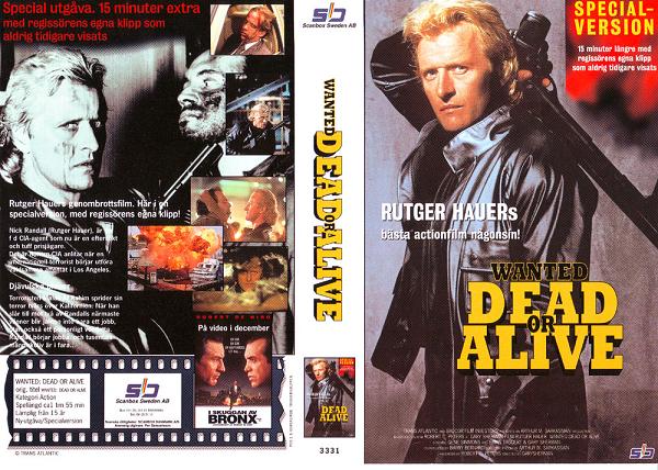 3331 Wanted Dead Or Alive (vhs)
