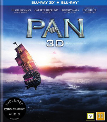 Pan (Blu-ray +  3D) beg