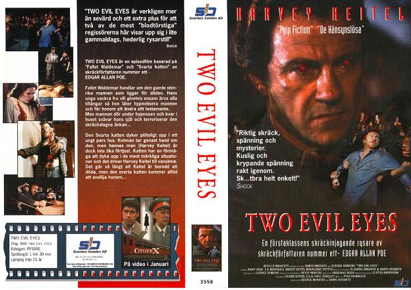 3558 Two Evil Eyes (VHS)