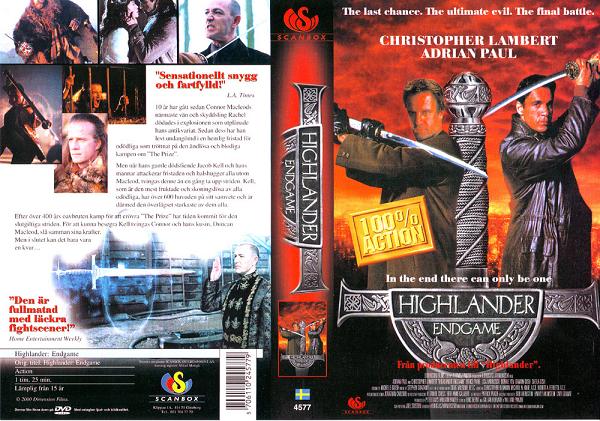 4577 HIGHLANDER - ENDGAME (VHS)