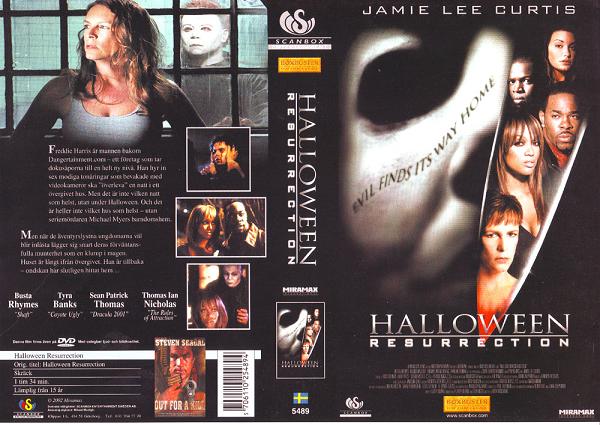 5489 HALLOWEEN - RESURRECTION (VHS)